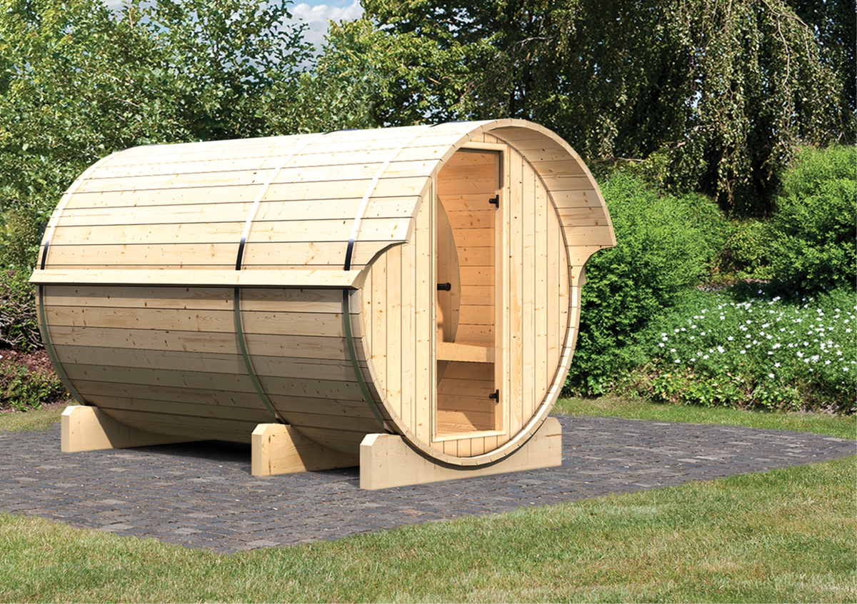 ledematen soep George Hanbury Karibu - Ton Barrel Sauna 3 - Barrelsauna - Ten Dolle Webshop